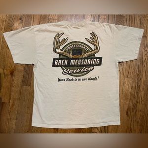 Buck wear tee shirt 100% cotton crude humor